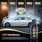 20H Advanced Nano Graphene Ceramic Coating for Cars 70ml (10+ Yrs Protection), Unique UV Technology & Extremely Hydrophobic Car Ceramic Coating Kit for Auto Detailing, Paint & Wheel Protection