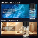 Car Air Freshener Refill, Car Air Freshener Vent Clip Special Refill, 5 Scents, 10 Bottles (Excluding Machine)