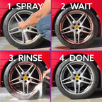 Image Wash Products Iron Remover - 1 Gallon - for Industrial Fallout, Brake Dust, and Iron Stains - Safe for All Surfaces Including Homes and Cars/Trucks - Remove Orange Stains Fast & Easy