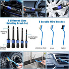 Car Detailing Kit,36pcs Car Detailing Brush Set,Car Cleaning Kit with Professional Car Detailing Brush Set,Auto Detailing Brush Set,Car Wash Kit,Car Detailing Kit Interior Exterior Wheels Cleaner