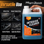Magic Finish Interior Cleaning Spray (1 Gallon) – All-in-One Car Cleaner Spray for Seats, Dashboards & Consoles – Fast-Acting Car Cleaning Supplies for Rubber, Plastic, Carpet & Upholstery