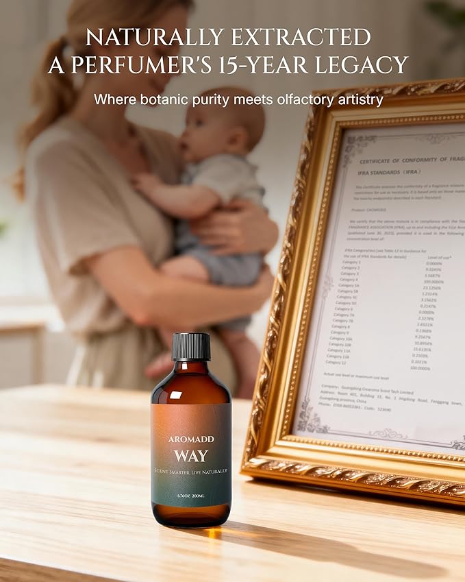 AROMADD Way Diffuser Oil Inspired by Luxury Hotel Scent 6.76 Fl Oz (200ml), Aroma Diffuser & Hotel Fragrance Diffuser Oil, Essential Oil Diffuser for Aromatherapy, Long-Lasting