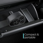 Lectron CCS to Tesla Adapter - 500A, 500V Tesla Charger Adapter - Compatible with All Tesla Models & CCS-Enabled NACS EVs - DC Fast Charging ONLY - NOT Compatible with Cybertruck (Black)
