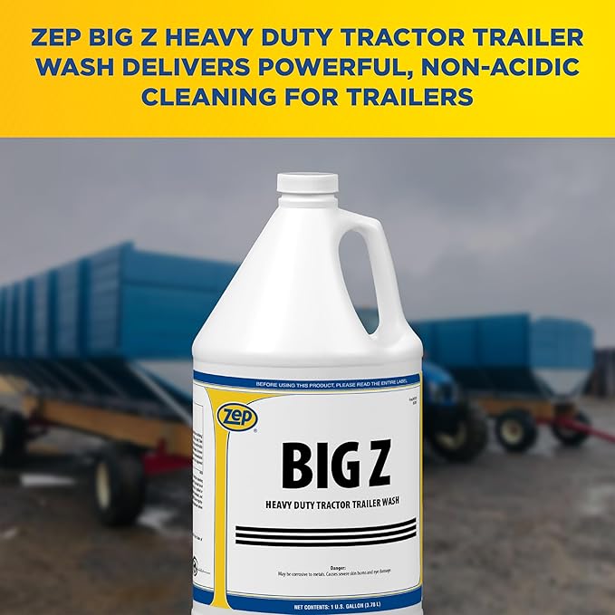 Zep Big Z Heavy Duty Tuck and Trailer Wash - 1 Gallon (Case of 4) - 37024