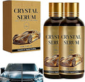 PTZ Crystal Serum, Graphene Ceramic Coating for Cars, 9H Hardness Spray Coating, Crystal Gloss Auto Coating Liquid for Paint, Glass & Wheels, Easy DIY Car Detailing (2Pcs)