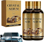 PTZ Crystal Serum, Graphene Ceramic Coating for Cars, 9H Hardness Spray Coating, Crystal Gloss Auto Coating Liquid for Paint, Glass & Wheels, Easy DIY Car Detailing (2Pcs)