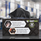 Arkwright Smart Rags Microfiber Cleaning Cloths Bulk, Case of 400, Lint Free 180 GSM Reusable Towels for Auto, Office and Household Cleaning, 12 x 12 in, Black