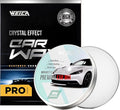Car Wax for Light & Metallic Cars | White, Silver, Pearl | Anti-Yellowing Carnauba | 90° Water Beading & UV Shield