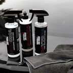 WASH&WHIPS SEAL - Exterior & Car Shine Kit (Step 3) – Sonoma Ceramic Coating Spray, Daytona Tire Shine, Suzuka Rubber & Plastic Coating – Long-Lasting Protection, Hydrophobic, Easy Application