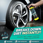 Gottom Wheel & Tire Cleaner - 16 oz – Professional Concentrated Rim & Tire Spray, Fast Acting Brake Dust Remover, Safe for All Surfaces, Brake Dust Cleaner, Grime Remover
