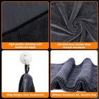 12 PCS Microfiber Towels for Cars 24x16 Inch Microfiber Cleaning Cloths Bulk Soft Car Detailng Towel Cloths 600 GSM Detailing Buffing Quick Drying Towel Polishing Waxing Auto Detailing Towel Cloth