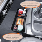 TACOBRO Center Console Hanging Organizer Box Compatible with 2019-2025 2026 Chevy Silverado/GMC Sierra 1500 and 2020-2026 Silverado/Sierra 2500HD 3500HD Accessories, Split Bench Seat ONLY