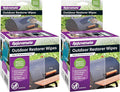 Rejuvenate Outdoor Restorer Wipes,Individually-Wrapped Pre-Saturated Microfiber Wipes Restore Faded & Weathered Surfaces Such As Patio Furniture, Shutters, Siding, Mailboxes & More,5 Count(Pack of 2)