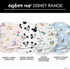 Milk Snob Disney Princess Baby Girl Swaddle Blanket, Soft Receiving, Security Bed and Play Blanket, Toddler and Infant Baby Bedding Registry and Shower Gifts, Newborn Essentials, 35x35