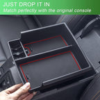 TOPINSTALL New Red Tray Compatible with 2021-2024 Ford Bronco & 2025+ Bronco 2-Door & 2025+ 4-Door Manual Transmission, Full Size Bronco Organizer (Not for Sport Model & 25 4 Doors AT)