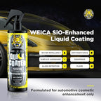 Ceramic Spray Coating for Cars, RV, Motorcycle, Boat - Hydrophobic Sealant & Wax - Quick Detailer for Extreme Gloss on Paint, Wheels, Trim - Safe on Chrome, Plastic, Vinyl - 9.1 fl oz