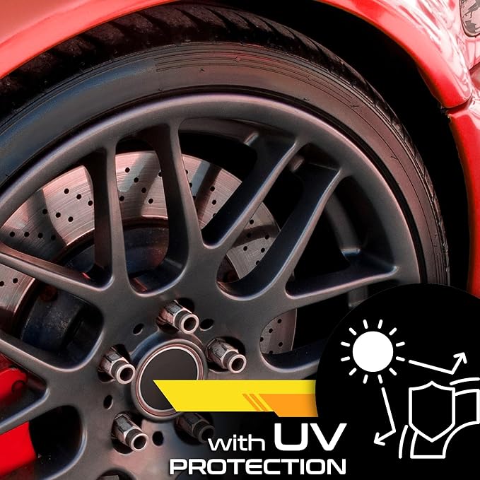 Formula 1 Black Gold, Long-Lasting Tire Shine Restores Glossy Black Color to Rubber and Plastic Trim, Water Resistant with UV Protection, 16 oz