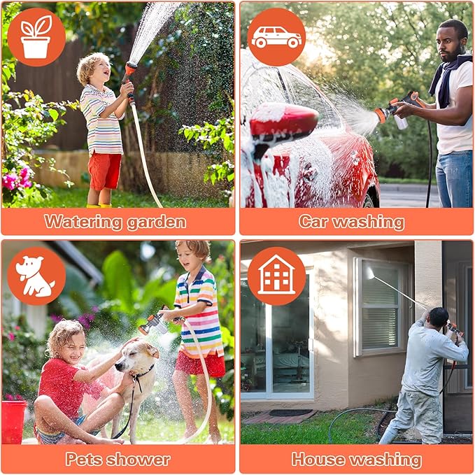 3.5oz/100ml 100ML water gun foam bottle garden hose soap bottle car wash home