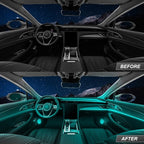 RGB Door Horn Light*1(5.9inch+ line 19inch*1), which fit for RGB Main Controller Connects and sub-Controller kit (not Including), Not Applicable dreamcolor 5 in 1(Single Controller)