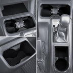 Interior Silicone Liner Insert Custom Fit for Tacoma 2016-2023, Silicone Organizer Tray for Tacoma Gen 3rd Crew Cab only - Fully Covered - for Tacoma Accessories