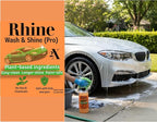 Plant-based Eco-friendly Car Wash Soap, Non-Toxic, High-Foam, Concentrated Premium soap with rinse & no-rinse options