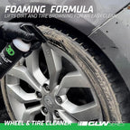 3D GLW Series Wheel & Tire Cleaner – Deep Cleaning All-in-One Formula | Removes Brake Dust, Grime, Tire Browning | Safe on All Wheels | DIY Car Detailing |16 oz
