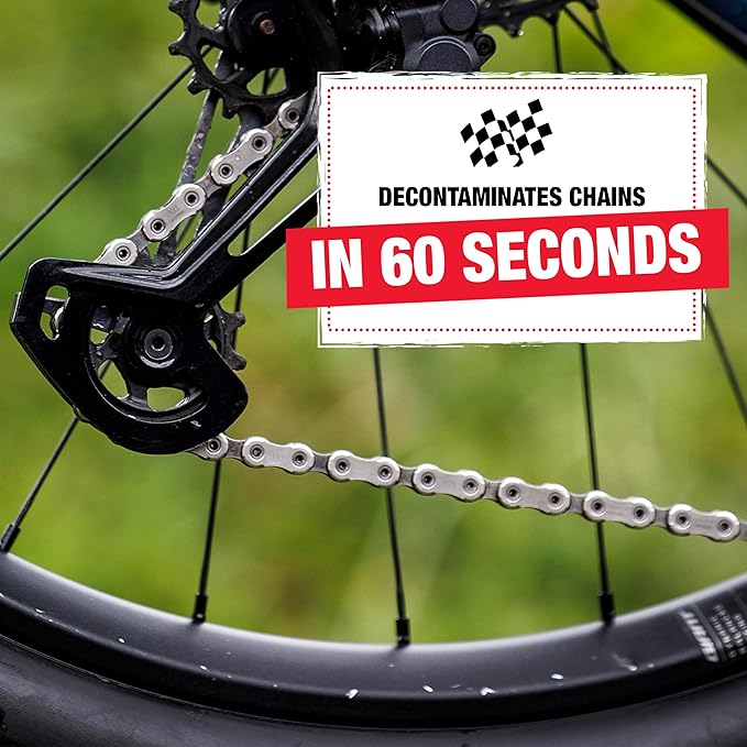 Finish Line Shop Quality Bicycle Chain Cleaner Kit – Deep Scrubbing Chain Cleaner, EcoTech Degreaser and Dry Lubricant for Efficient, Clean and Smooth Drivetrain Performance