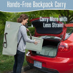 VENO 4 Pack Heavy Duty Moving Bags with Backpack Straps, Zippers & Handles, Extra Large Packing Bags for College Dorm Essentials, Moving Supplies Alternative to Cardboard Moving Boxes