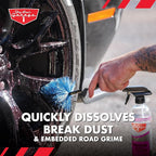 Jay Leno's Garage Wheel Cleaner Spray – Brake Cleaner and Heavy Duty Brake Dust Remover (Pack of 2) (16 oz (Pack of 2))