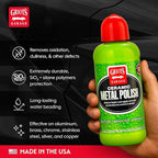 Griot's Garage Ceramic Metal Polish for Car Detailing, Restorer and Oxidation Remover for Aluminum, Brass, Chrome, Stainless Steel, Silver, and Copper, 16 Ounces, 10864