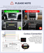 4G+64G Car Radio for VW Golf MK5 MK6 Passat Jetta Tiguan T5 EOS Polo with Wireless CarPlay Android Auto, 9 Inch Android Car Stereo GPS Navigation WiFi SWC Bluetooth FM with Backup Camera