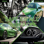Iron Remover Car Detailing – Iron Decon Spray, Pulls Out Brake Dust, Rust & Fallout -Effective on Wheels & Paint,pH Neutral Formula - 16 fl. oz.