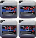 Wash Chems Pro 100 Touchless One Step Car Wash Detergent Soap Concentrate (1 Gal, 128 oz) No Brushing (Heavy-Duty) Commercial Grade Professional Cleaner Great for Trucks & Tractors (4, 1 gallon)
