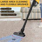 Cordless Vacuum for Dewalt 20V Battery,Handheld Vacuum Cleaner Stick Vacuum Shop Vac for Home Car Hardwood Floor Carpet with Washable HEPA Filter (No Battery)