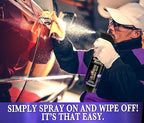 16oz Graphene Ceramic Coating Detail Spray Wax - The Best Protection Against Scratches, Swirls, Paint Chips, No Buff, 6 month Protection (16 Fl Oz)