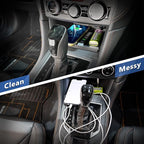 CarQiWireless Wireless Charger for Subaru Crosstrek Accessories 2018-2023, for Impreza Accessories 2017-2023,Wireless Charging Pad Center Console Organizer for Crosstrek 2023 2022 2021 2020 2019