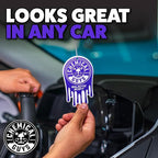 Chemical Guys Hanging Air Freshener, Galactic Scent 12 Pack, Great for Cars, Trucks, SUVs, RVs, Home, Garage, Workspace, Dorm Room & More (4 x 3 Packs) - AIR42304
