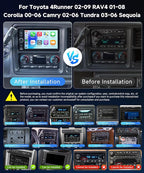 8Core 6+128G Car Stereo for Chevrolet Chevy Silverado Impala Tahoe GMC Sierra Yukon Hummer H2 Android Car Radio WiFi Wireless Carplay Android Auto,7” IPS,GPS,SWC,Bluetooth,Backup Camera