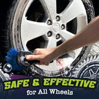 Salty Captain Car Wheel Cleaner 16.9oz – Powerful Wheel Wash Spray for Cars, Trucks, SUVs, Motorcycles & RVs – Tough on Brake Dust & Grime while Safe for Paint & Tires – Premium Quality & Easy to Use