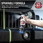 Adam's Car Bug Remover (16oz) - Powerful Car Bug Remover For Car Detailing | All Purpose Spray Removes Bug & Tar From Plastic, Rubber, Metal, Chrome, Glass, RV, Boat, Motorcycle