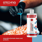 Gtechniq Car Shampoo, 2-in-1 Ceramic GWash and Hydrophobic Coating for Car Cleaning 17 fl oz | Cleans and Repels Dirt, Long-Lasting Protection and Shine, Easy to Apply