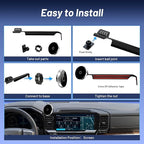 Phone Holder for Chevy Silverado 1500/2500/3500 (2022-2025 2026,13.4" Screen)/GMC Sierra,MagSafe Car Mount,15W Magnetic Wireless Charger,360° Rotating,Hands Free,Car Accessories Interior,2023 2024
