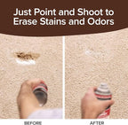 Horsepower Bull Shot Carpet Spot & Stain Remover, AS SEEN ON TV, Made In USA, Just Point & Spray, Stain-Lifting Foam-Action, Coffee, Soda, Wine, Grease, New & Old Stains & More