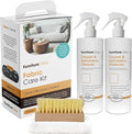 Furniture Clinic Fabric Care Kit | Clean, Protect, & Prevent All Liquid Stains, Odors, and Dirt for Upholstery, Carpet, Furniture, Fabric, Textiles | Contains Cleaner and Protector Sprays