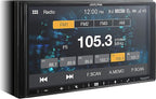 Alpine iLX-W650 7" Double DIN Touchscreen Digital Multimedia Receiver with Bluetooth, Apple CarPlay and Android Auto