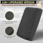 Car Wash Sponge,Dual Sided Car Clay Scrubber for Fast and Effective Removal of Paint,Light Overspray So On,Scrubbing and Clay Work,2-Pack