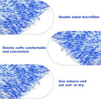 MAQUITA Microfiber Car Wash Mitt, 10Pcs Car Sponge Glove Wrapped in Soft, Plush Fiber Cloth Material, Safe Washing with Any Car Soap, Bucket for Cars Motorcycles Suvs Trucks Boats