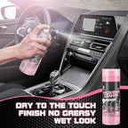 DONKEYPRO Car Interior Cleaner, Polishing Cleaner Detailer Spray for Vehicle Detailing, 450ml Aerosol 15 fl oz with Iron Can (3-Pack)