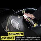 Graphene Burst Coat - Graphene Ceramic Coating Spray - Superior Protection & Showroom Shine - DIY Application in Minutes, Lasts for Over A Year (8 oz)