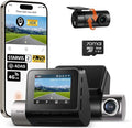 70mai Dash Cam Front and Rear A510,1944P+1080P with STARVIS 2 IMX675 and 64GB Card, Dash Camera for Cars, 4G LTE Support, ADAS, Built-in GPS WiFi, APP Control, HDR, 24H Parking Mode, Loop Recording